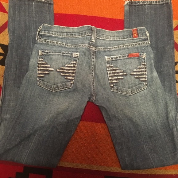 7 for all mankind skinny jeans - Picture 1 of 3